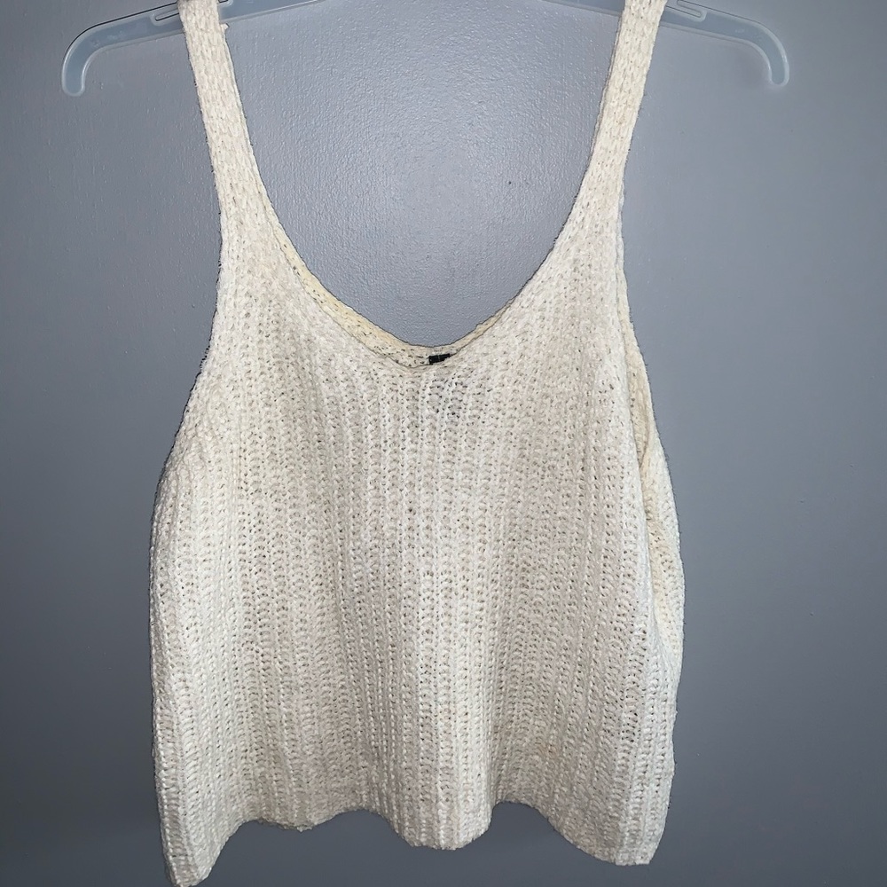 Two Crochet Tank Tops